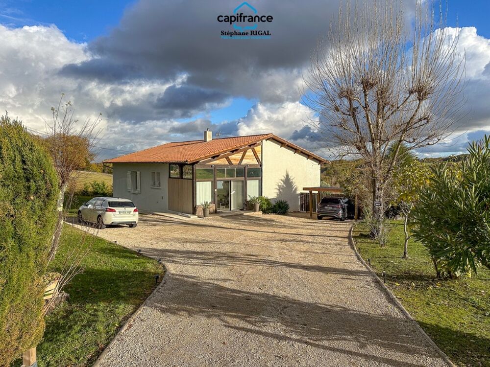 Maison à vendre 5 pièces MONTESQUIEU (82) de 125m2 habitables sur un terrain de 2000m2