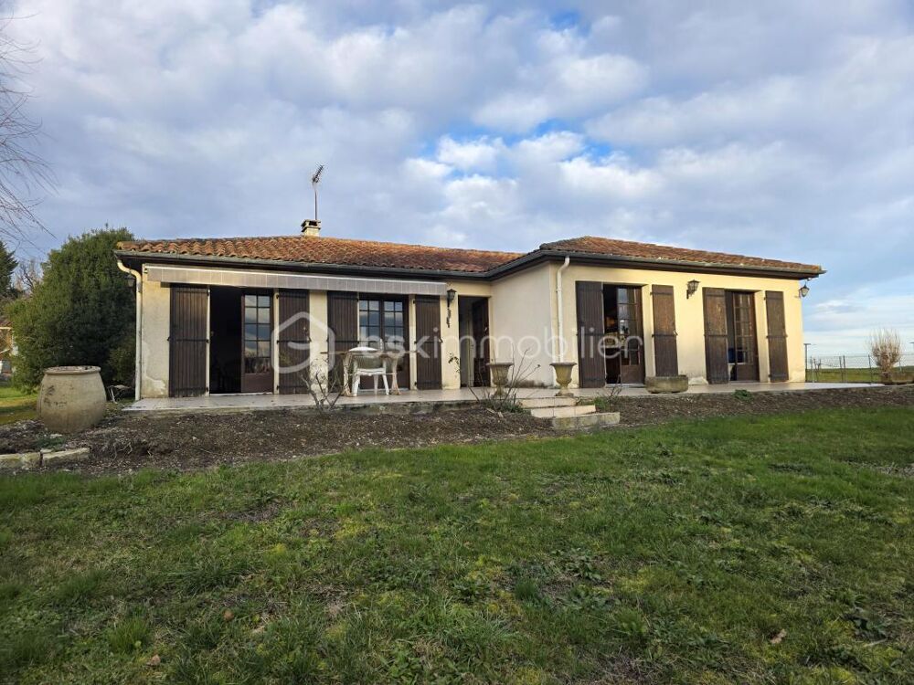 MAISON A RENOVER A MONCAUT- SOUS-SOL-JARDIN 6200 m²- 3 CHAMBRES- GARAGE INDEPENDANT
