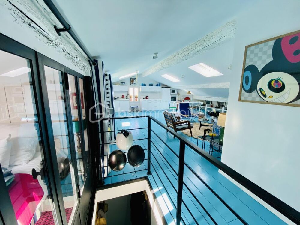 Vente Appartement SÈTE – APPARTEMENT AU DERNIER ETAGE T3 ATYPIQUE DE CHARME – CŒUR DE VILLE – CAVE DE 23 M² Sete