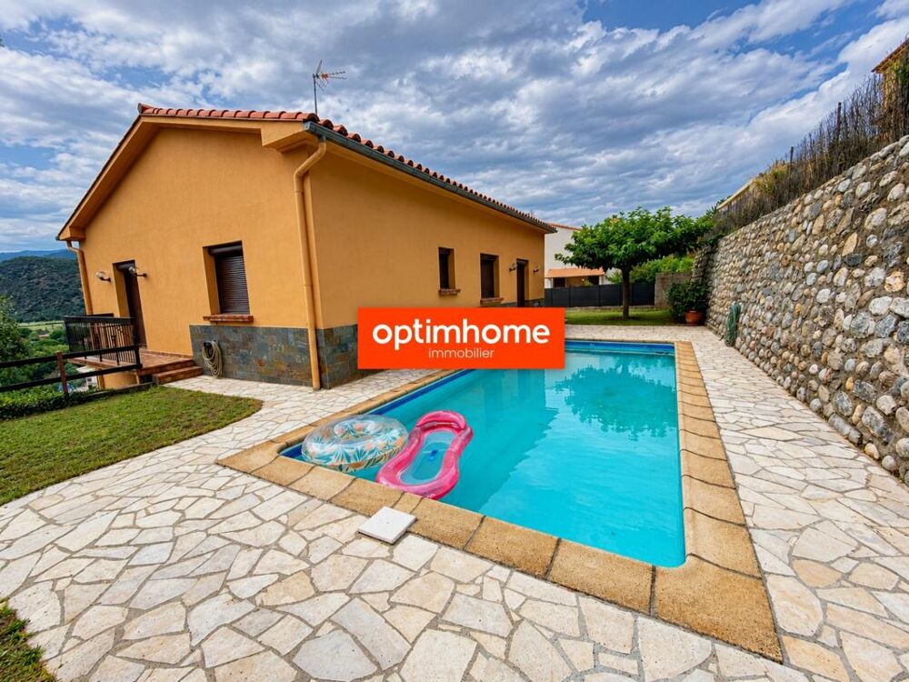 Vente Maison Maison 4 faces 4 pièces avec piscine à Codalet (66500) Codalet