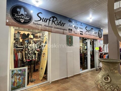 DROIT AU BAIL BOUTIQUE DE 50 M2 IDEALEMENT SITUEE à 2 pas de la mer 20500 97118 Saint francois