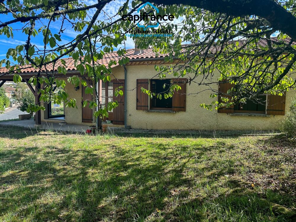 Maison à vendre 5 pièces FUMEL (47) 100m2 habitables sur 1135m2 de terrain