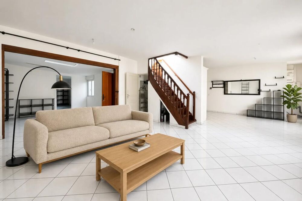 Grand duplex avec studio à Dinard centre
