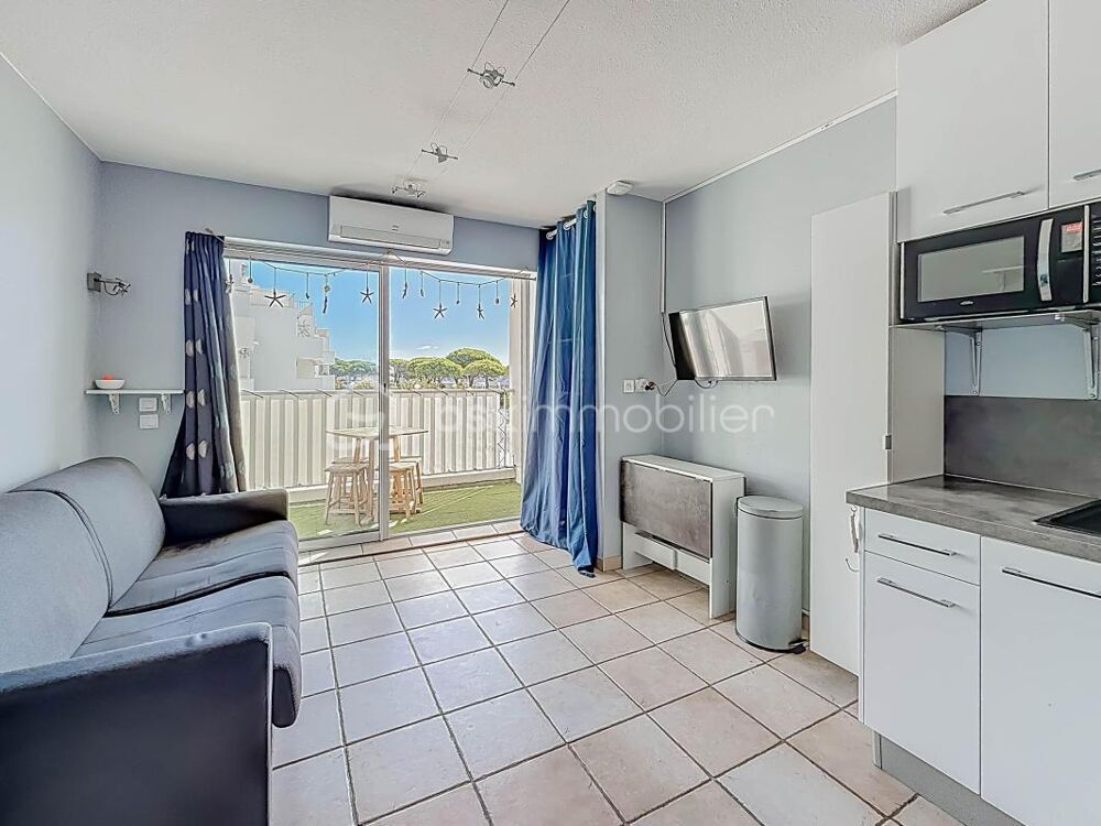 Vente Appartement *** APPARTEMENT 18M² AVEC PLACE DE PARKING – GRAU DU ROI – PORT CAMARGUE*** Le grau du roi