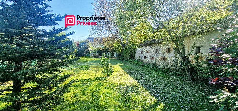 Très belle maison rénovée de 133 m² - 5 pièces - terrasses - dépendances - grange et jardin arboré