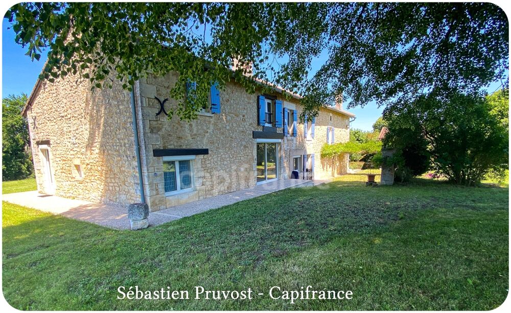 Vente Maison Champagnac de Belair (24), Dordogne, Maison en pierre à vendre, 211 m², 6 Pièces, Terrain 4 332 m², 5 chambres, Gîte, Atelier Champagnac de belair