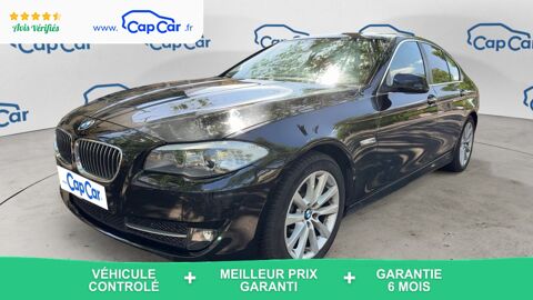 BMW S&eacute;rie 5 (F10) 525d 218 Steptronic Exclusive - Automatique Toit ouvra 2012 occasion Paris 75010