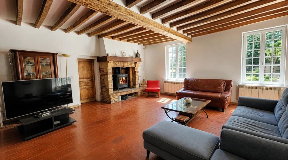 Vente Maison Longère de 8 pièces de 271 m² à Couëtron-au-Perche Couetron au perche