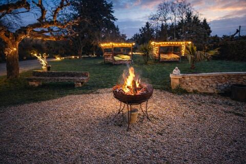   Mas r�nov� en campagne 200m� habitables avec jardin, piscine et garage Maison - 7 pi�ce(s) - 203 m�