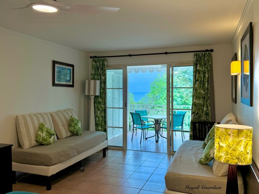 Vente Appartement A VENDRE – GRAND STUDIO MEUBLÉ VUE MER CLÉ EN MAIN EN RÉSIDENCE TOURISTIQUE AVEC ACCÈS DIRECT PLAGE - SAINTE ANNE Sainte anne