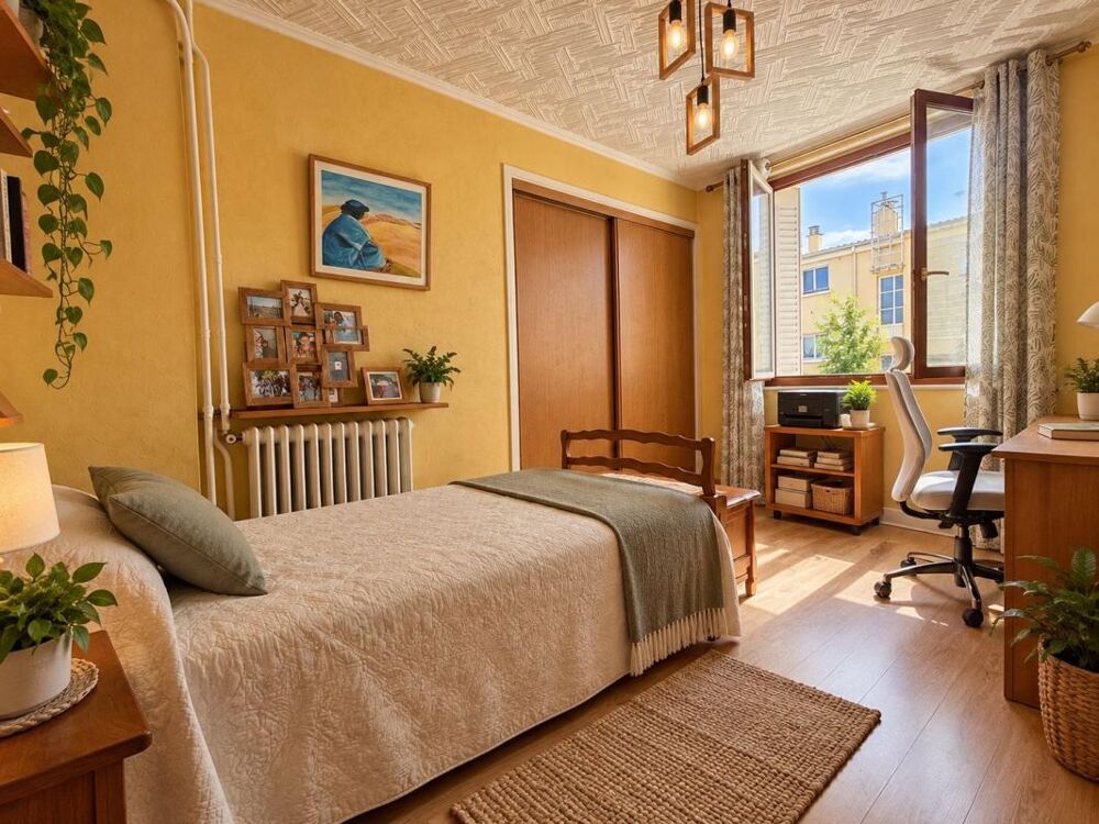 Vente Appartement LYON 8? – T5 TRAVERSANT AVEC BALCON ET VUE DÉGAGÉE Lyon 8