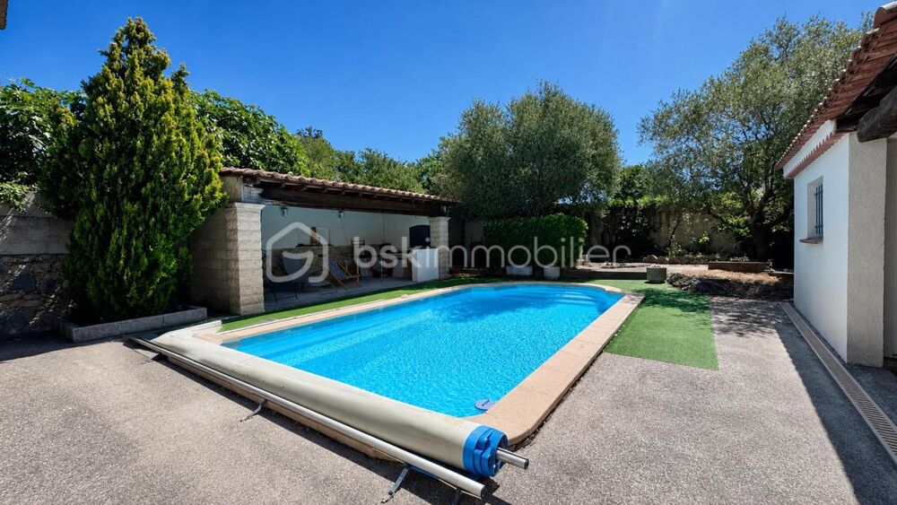 Achat Maison de plain-pied 4 chambres de 127 m² avec Terrain de 1478 m²  Piscine  Garage  Camps-la-Source (83170)