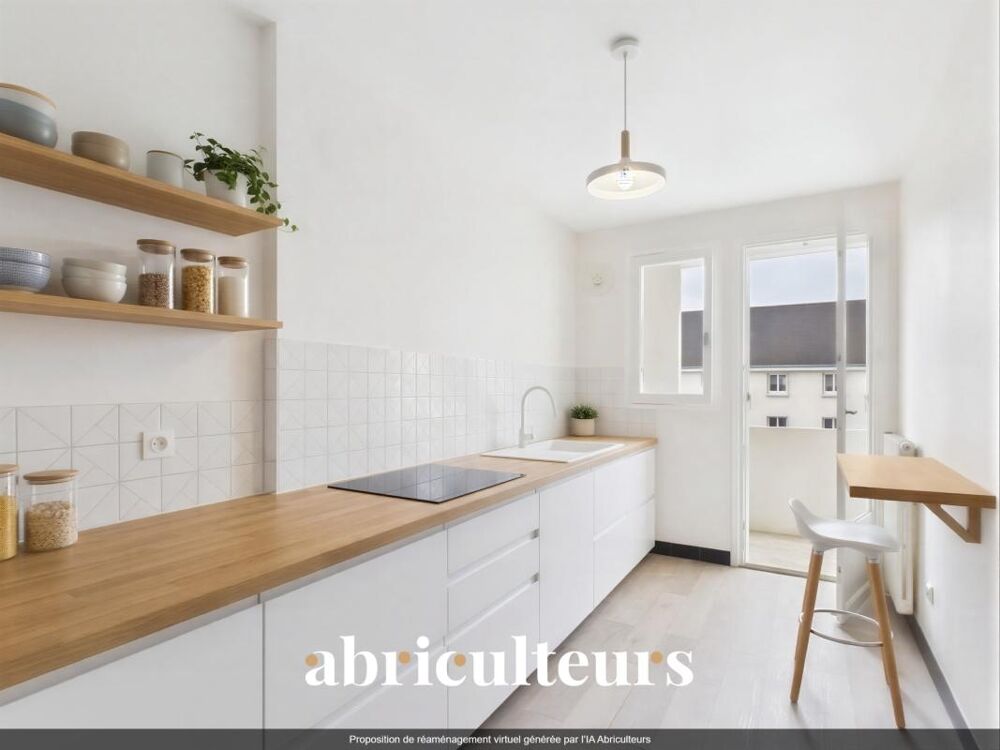 Appartement T2 avec terrasse et balcon, au coeur du quartier Salengro en vente à TOURS centre (37000)