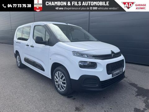 Citro&euml;n Berlingo Taille XL BlueHDi 100 S&S BVM Live 7 places 2020 occasion La Grand-Croix 42320