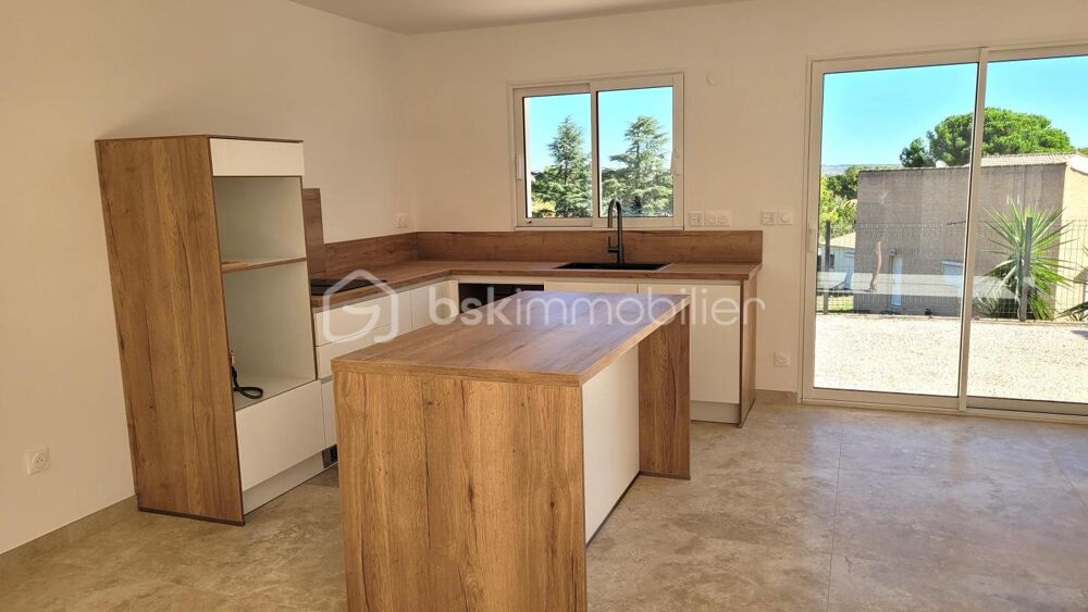 SALLES-D'AUDE - VILLA DE PLAIN PIED DE 110 M² - 3 FACES - TYPE 4 - PARCELLE 400 M²