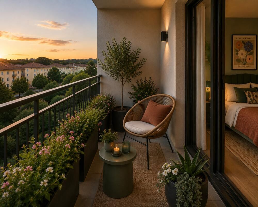 3 pièces idéalement situé - parking, cellier, balcon