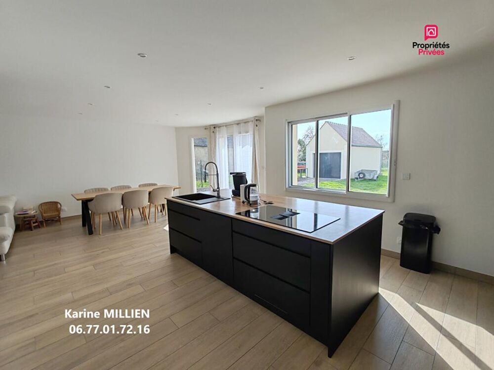 DREUX 28100 Maison individuelle de 2022 - 1 étage - 5 chambres - Garage indépendant - Terrain - 365 750 HAI