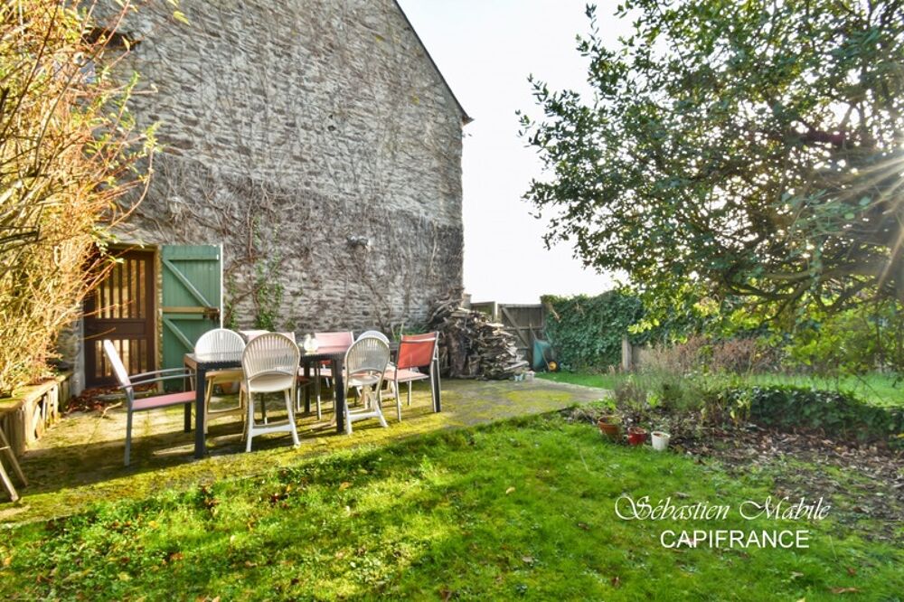 Vente Maison Maison en pierre à vendre 7 pièces à Pleine-Fougères (35) en Baie du Mont Saint Michel - terrain de 4200 M² Pleine fougeres