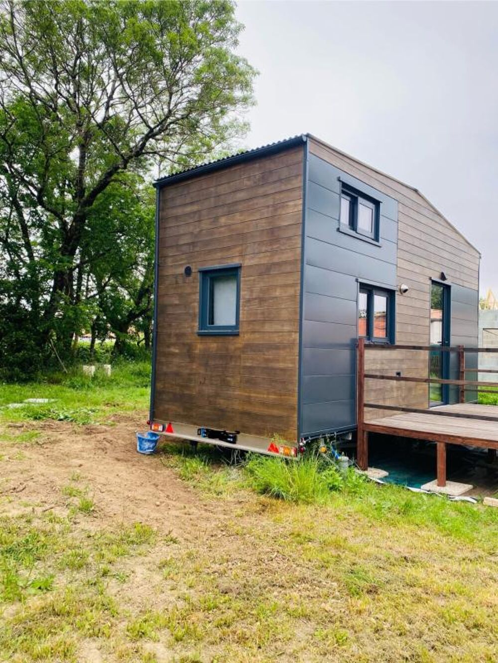 LAIROUX (85400) RARISSIME 20 MIN DES PLAGES ADORABLE TINY HOUSE 4 COUCHAGES SUR 516 M² VIABILISES CLOS