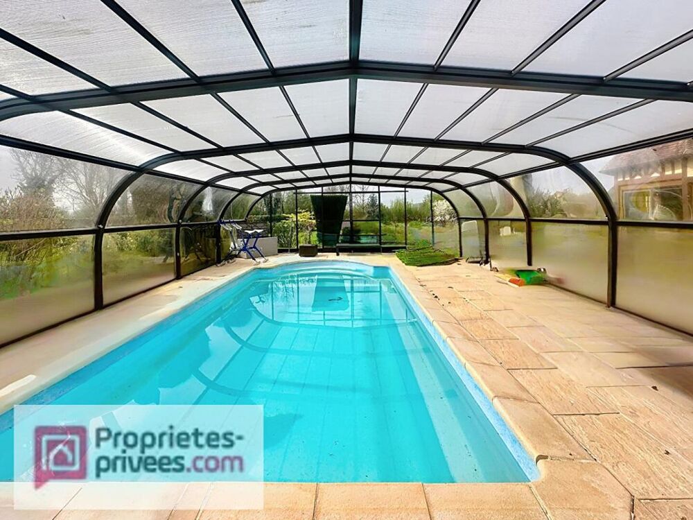 Maison normande avec annexe & piscine- 5 000 m² de jardin, Entre Lisieux et Pont-l'Évêque