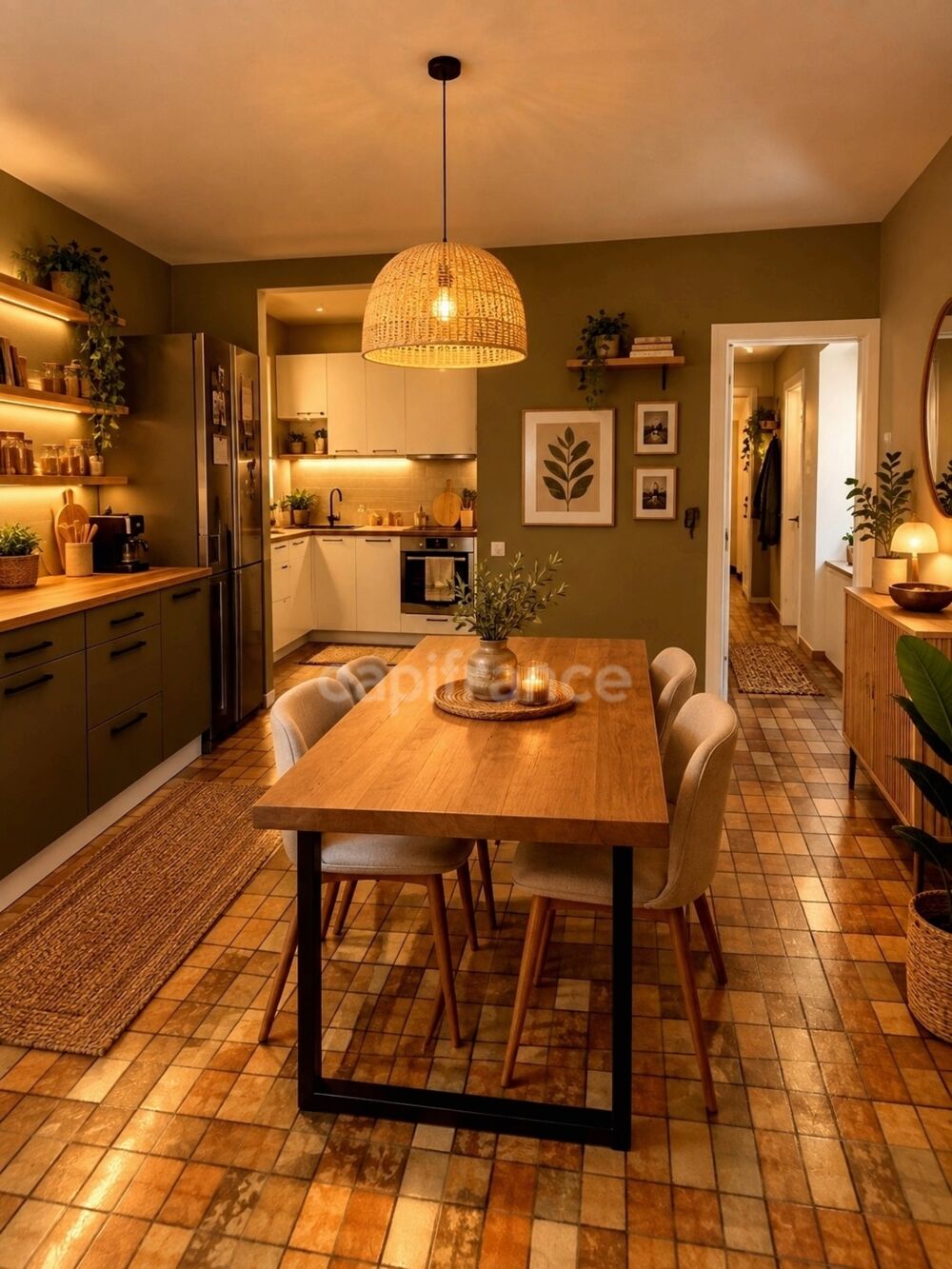 Maison de village traditionnelle