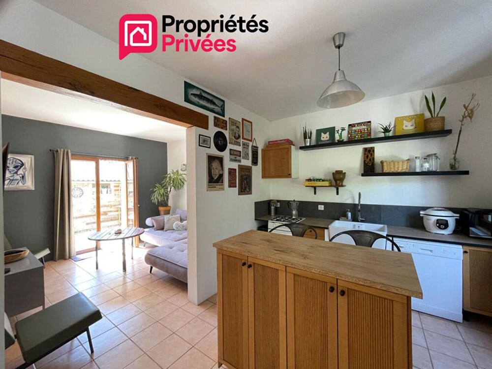 Maison 124m2 carrez 2 à 3 chambres bureau garage jardin 980m2 229500HAI