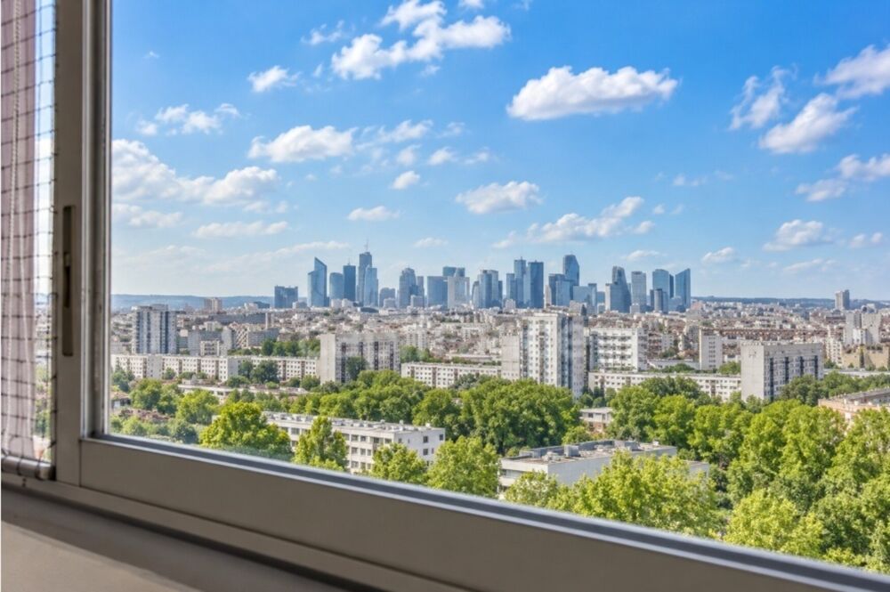 APPARTEMENT GENNEVILLIERS (92)  5 PIÈCES 113,68 M²  17E ET DERNIER ÉTAGE  VUE PANORAMIQUE  PARKING  2 LOGGIAS UNE VUE QUI C