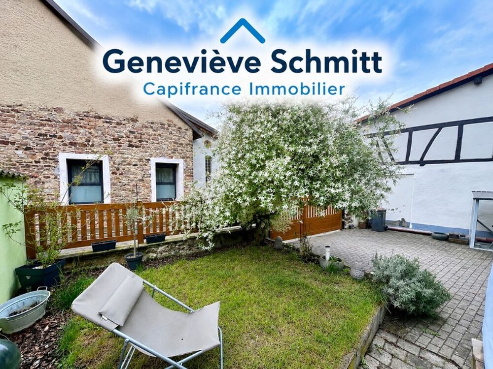 Maison de charme 122 m² avec terrasse, cour et cave  SUNDHOFFEN (68)