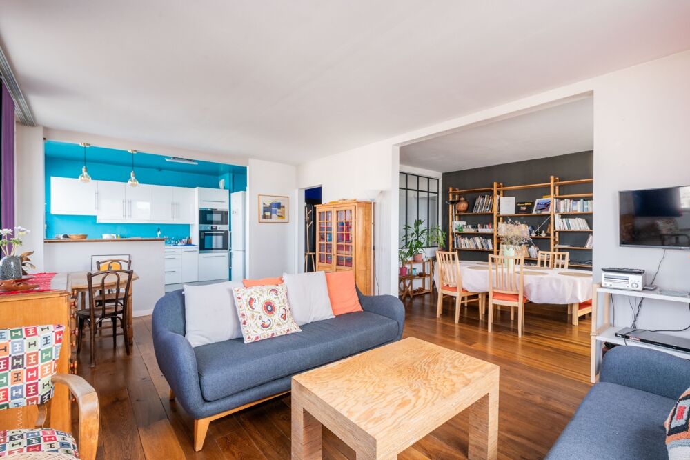 Vente Appartement À VENDRE - Appartement T5 de 100 m² avec vue panoramique – Place des Fêtes, Paris 19? Paris 19