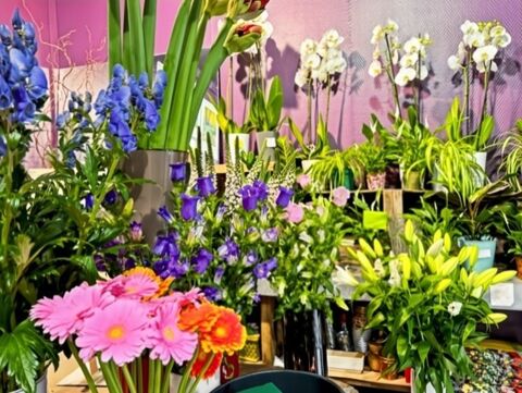   A A vendre COLOMBES (92) - Fonds de commerce de fleurs (emplacement n°1) - 50 m2 - 92 000 € honoraires d'agence inclus 