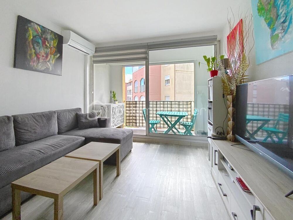 ** CAP DAGDE - SECTEUR LE MOLE - APPARTEMENT T2 + LOGGIA + PARKING COUVERT **