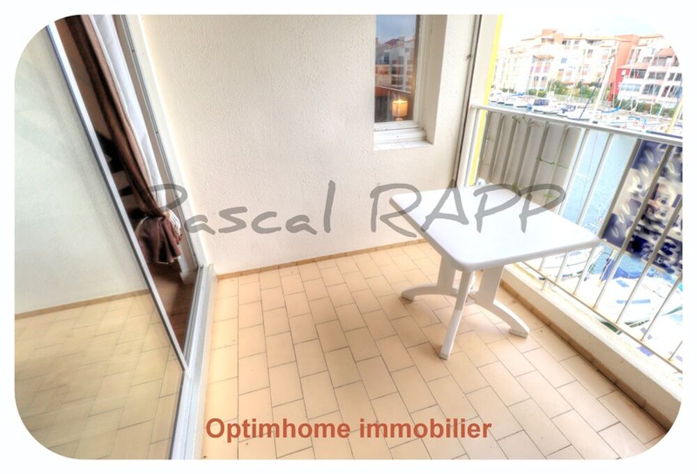 Vente Appartement Appartement à vendre 3 pièces LE CAP D'AGDE (34) - vue mer et chenal Le cap d agde