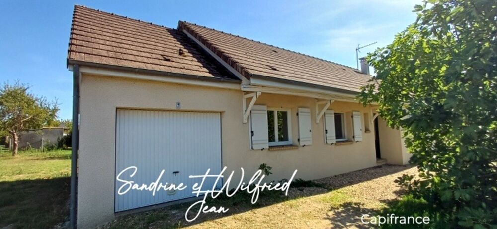 Location Maison COURCELLES SUR SEINE - ? Maison individuelle de plain-pied – 88,31 m² – 3 chambres – Garage - Terrain d'environ 1 196 m² Courcelles sur seine