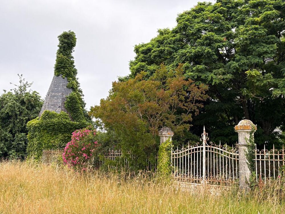 Château confidentiel à Massugas, dominant les côteaux, entre Pellegrue et Sauveterre de Guyenne