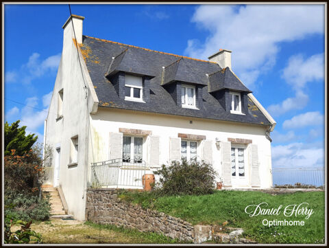 Maison néo-bretonne sur sous-sol avec grand terrain 210000 Plouescat (29430)