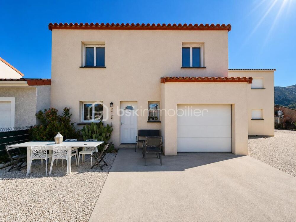MAISON 2 FACES - 3 CHAMBRES - GARAGE - TERRAIN