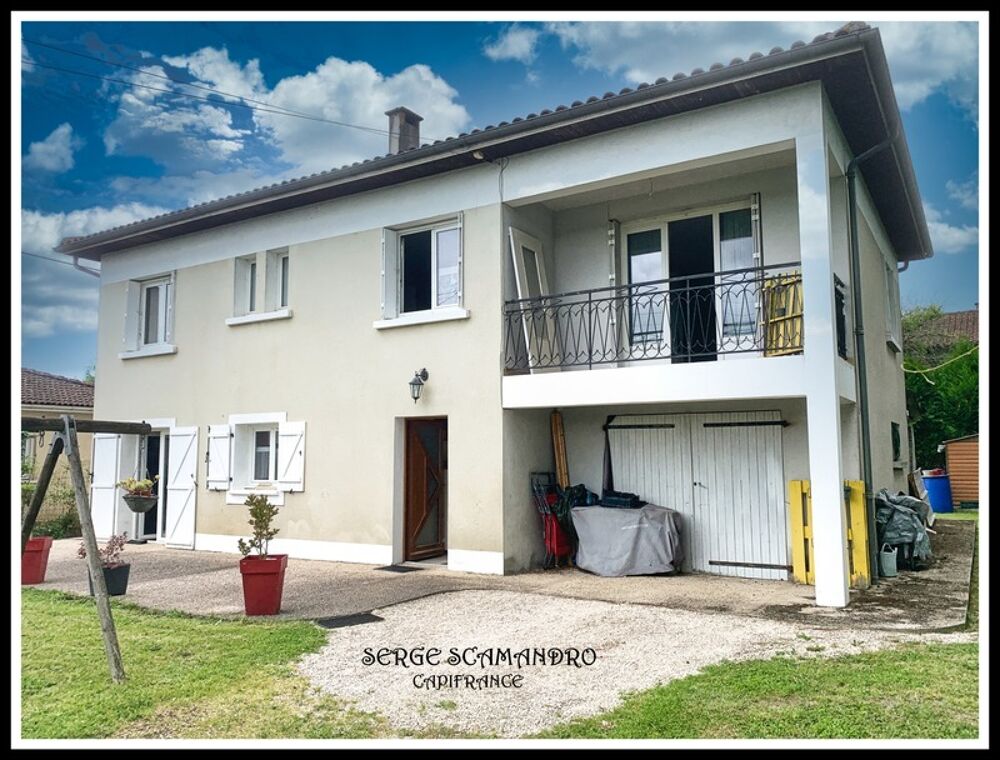 Dpt Gers (32), à vendre MASSEUBE maison P6 - 4 CHAMBRES DONT UNE AVEC DRESSING - TERRAIN 682 M²
