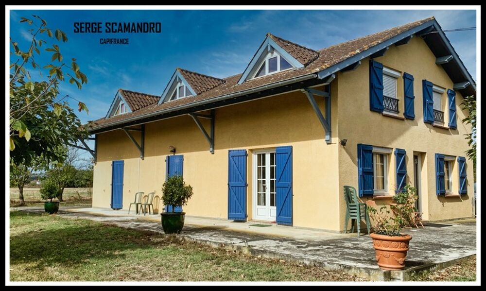Vente Maison Maison de caractère à vendre 5 chambres 3 salons - 7 pièces ESCANECRABE (31) Escanecrabe