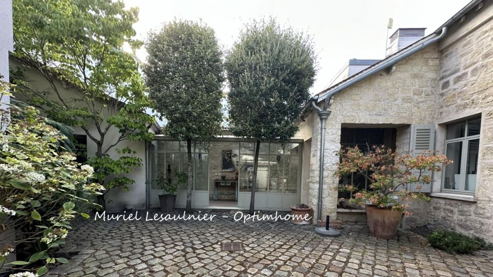 Vente Maison CROISSY-SUR-SEINE–MAISON DE CARACTÈRE–JARDIN–DÉPENDANCE Croissy sur seine