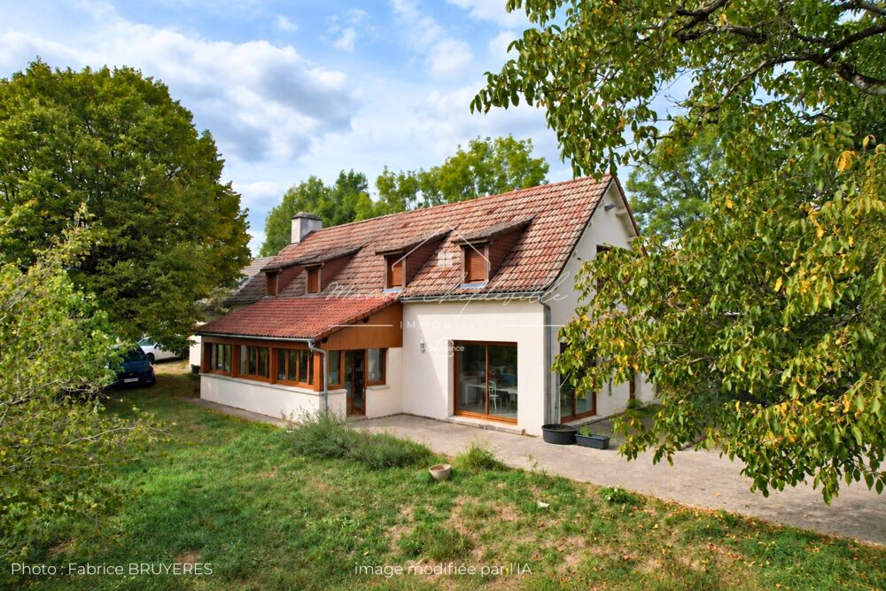 Maison de 200m²  7 pièces - CHALVIGNAC (15)