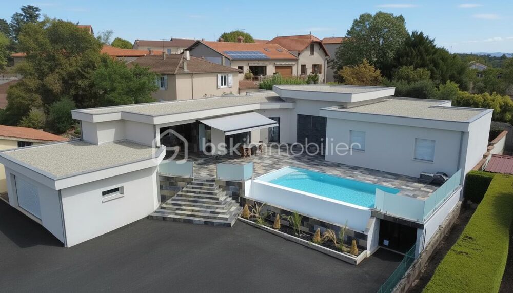 EXCLUSIVITE Lignes contemporaines & vue lac