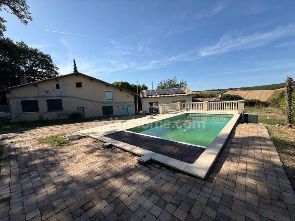 Vente Maison Maison, ferme à rénovée, piscine, terrain 1900m² Le castera