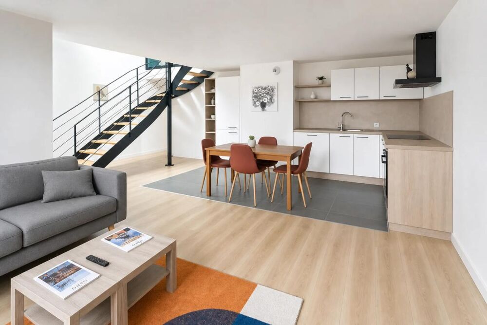 Duplex de 3 pièces vendu loué - 87m² - Valenciennes