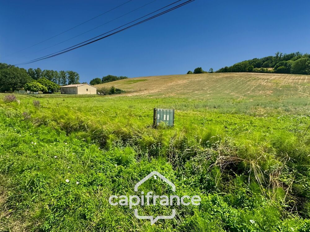 Vente Terrain Terrain à vendre  SAINT CAPRAIS DE LERM (47) Saint caprais de lerm