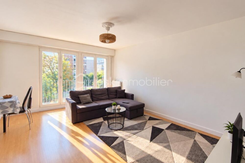Appartement 2/3 pièces de 52m² avec balcon, parking et cave