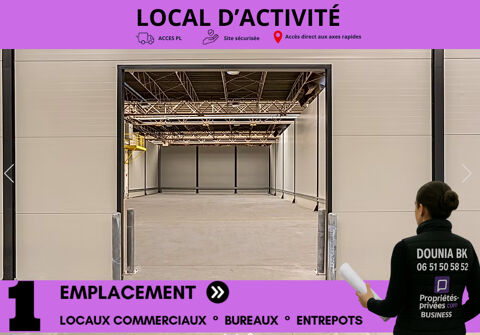 MONTATAIRE - Local d'activit&eacute;, Entrep&ocirc;t 480 m&sup2; 2730 60160 Montataire