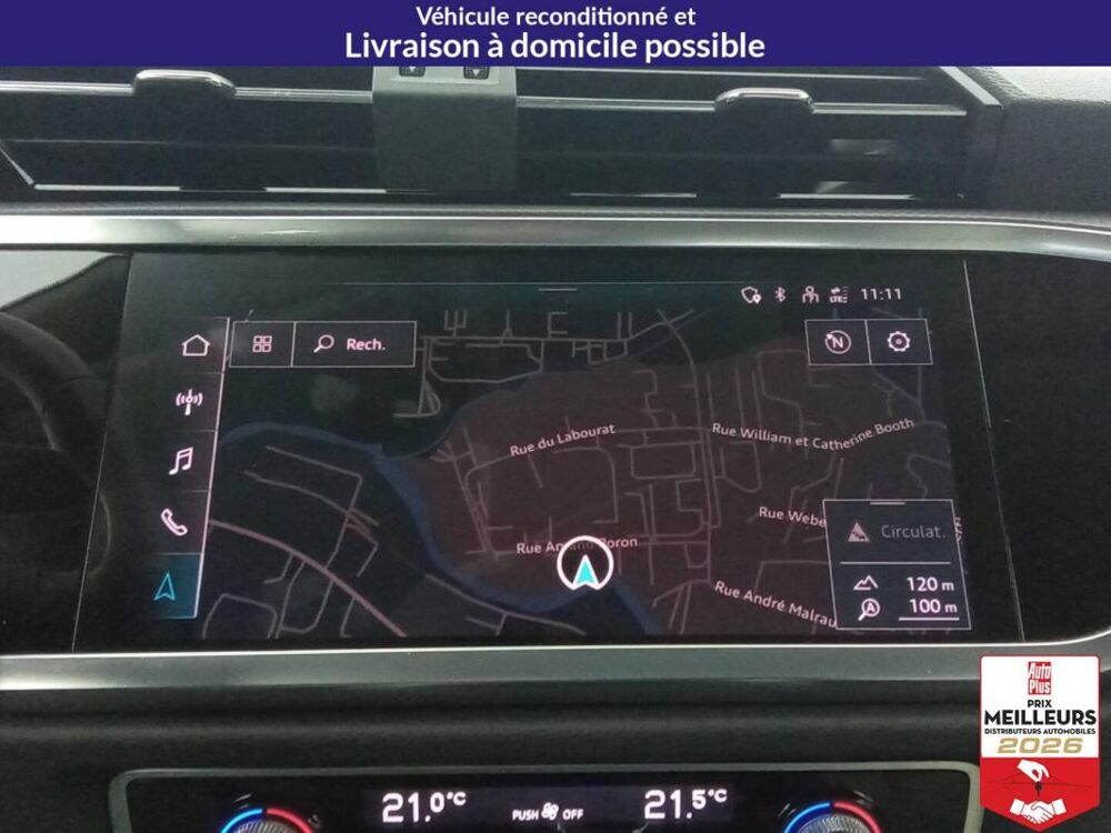 Q3 35 TDI 150 ch S tronic 7 +Cuir 2021 occasion 10150 Lavau
