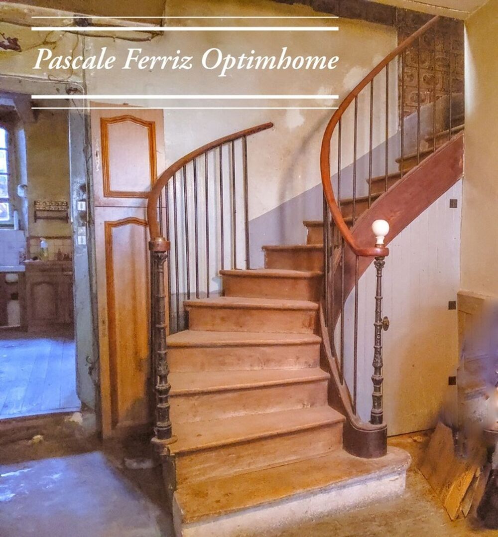 Maison de caractère A RENOVER - AUZAS (31360)  315 m² + 265 m² dépendances sur 4 685 m² de terrain  Toiture refaite  Fort pot