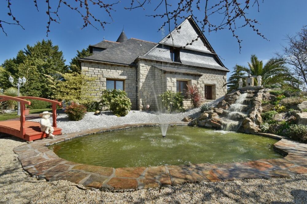 Vente Maison Dpt Mayenne (53), à vendre à 15 km de LAVAL  Maison de caractère de 240 m² en granit avec parc paysager Laval