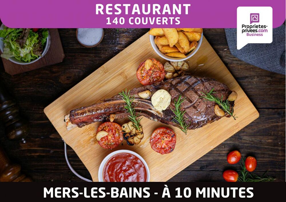   SECTEUR LE TREPORT - Restaurant 140 couverts, grande terrasse, ZAC 